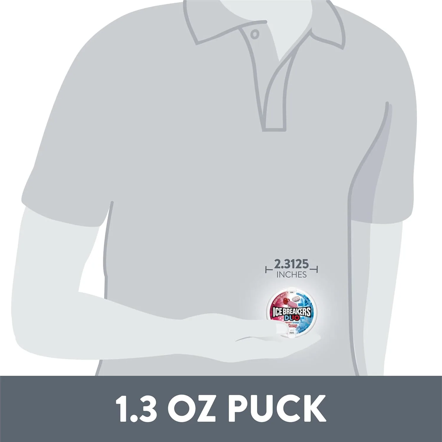 ICE BREAKERS Duo Cherry Sugar Free Mints - 8 Count - Image 4