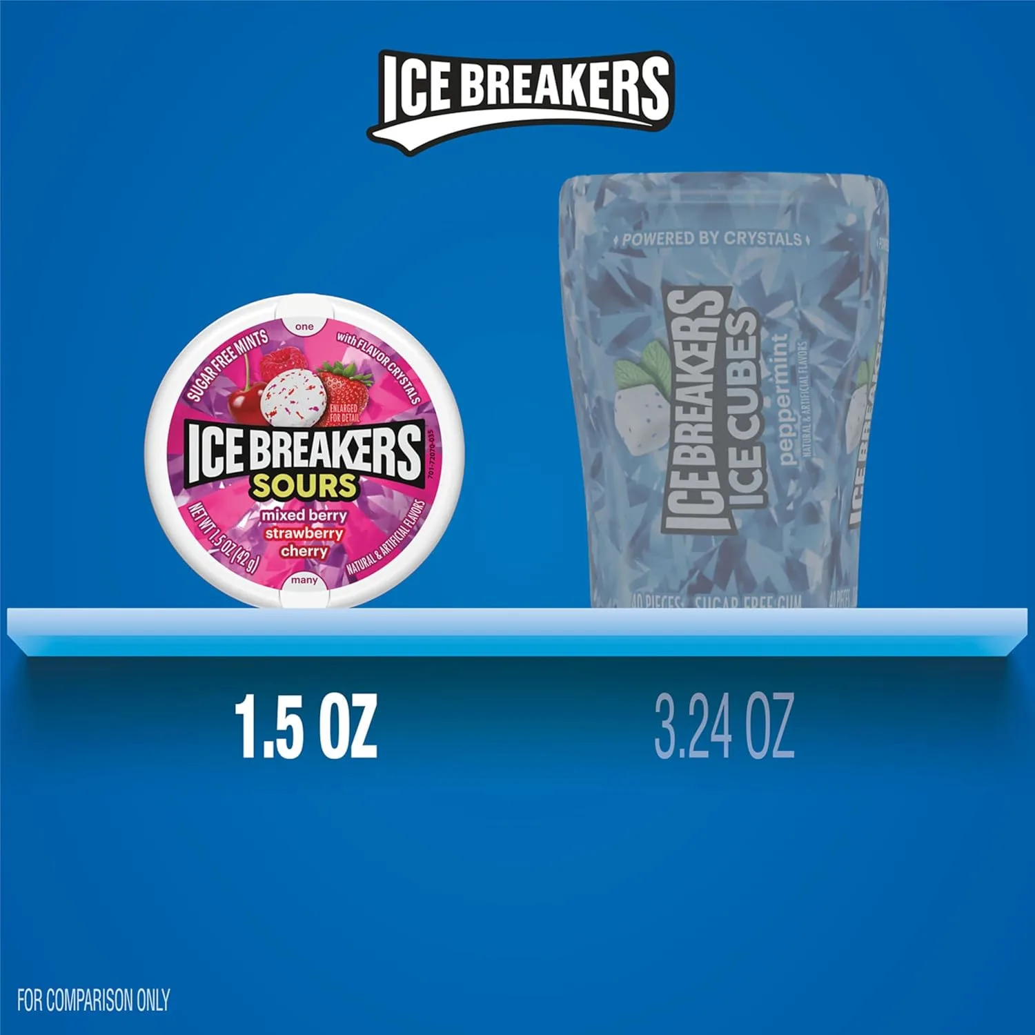 ICE BREAKERS Sours Sugar Free Mints - 8 Pack - Image 7