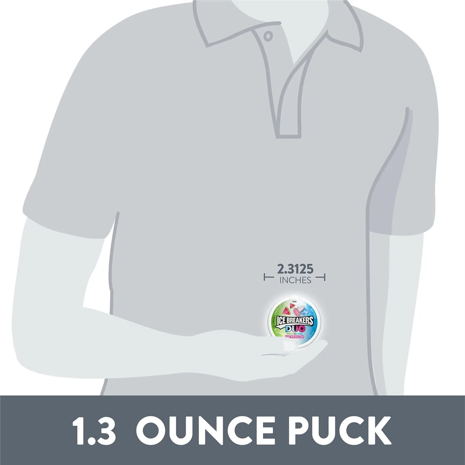 ICE BREAKERS Duo Watermelon Mints - 8 Pack - Image 7