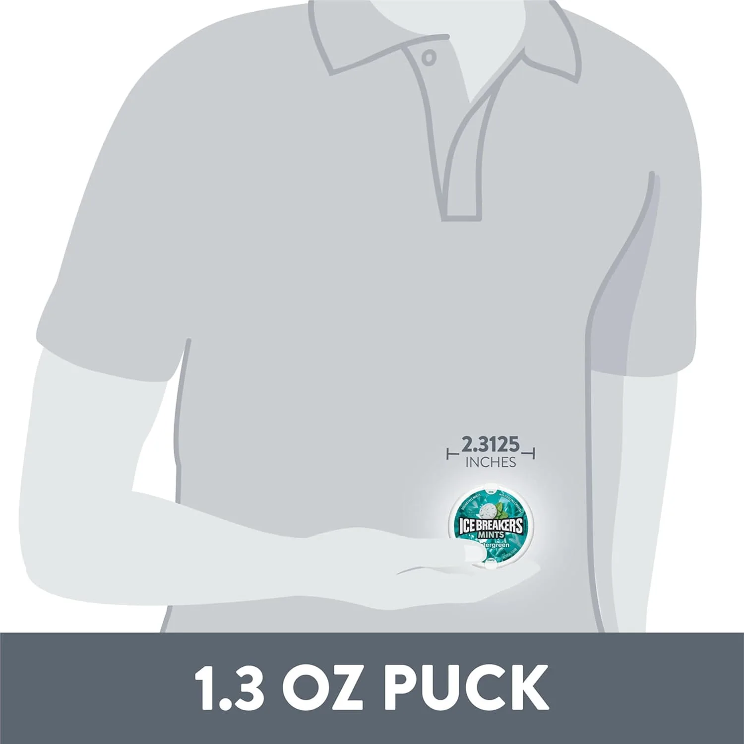 ICE BREAKERS Wintergreen Sugar Free Mints - 8 Pack - Image 4