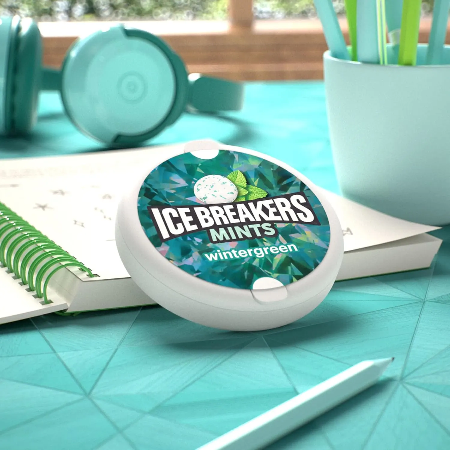 ICE BREAKERS Wintergreen Sugar Free Mints - 8 Pack - Image 6