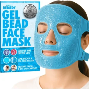 Ice Face Mask Cold Hot Pack for Puffiness - Perfect Remedy