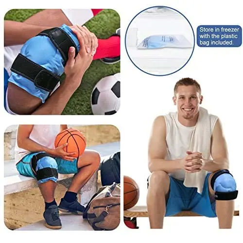 Ice Pack for Knee Pain Relief, Reusable Gel Compress - Image 6