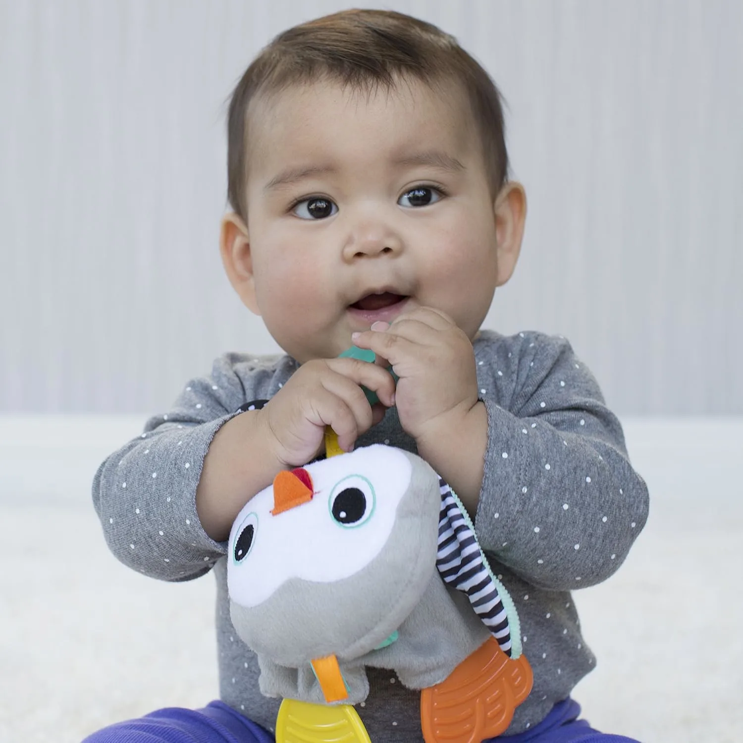 Infantino Teether Penguin - Sensory & Teething Relief - Image 2