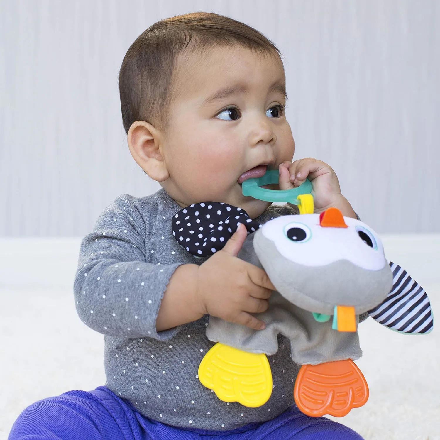 Infantino Teether Penguin - Sensory & Teething Relief - Image 4