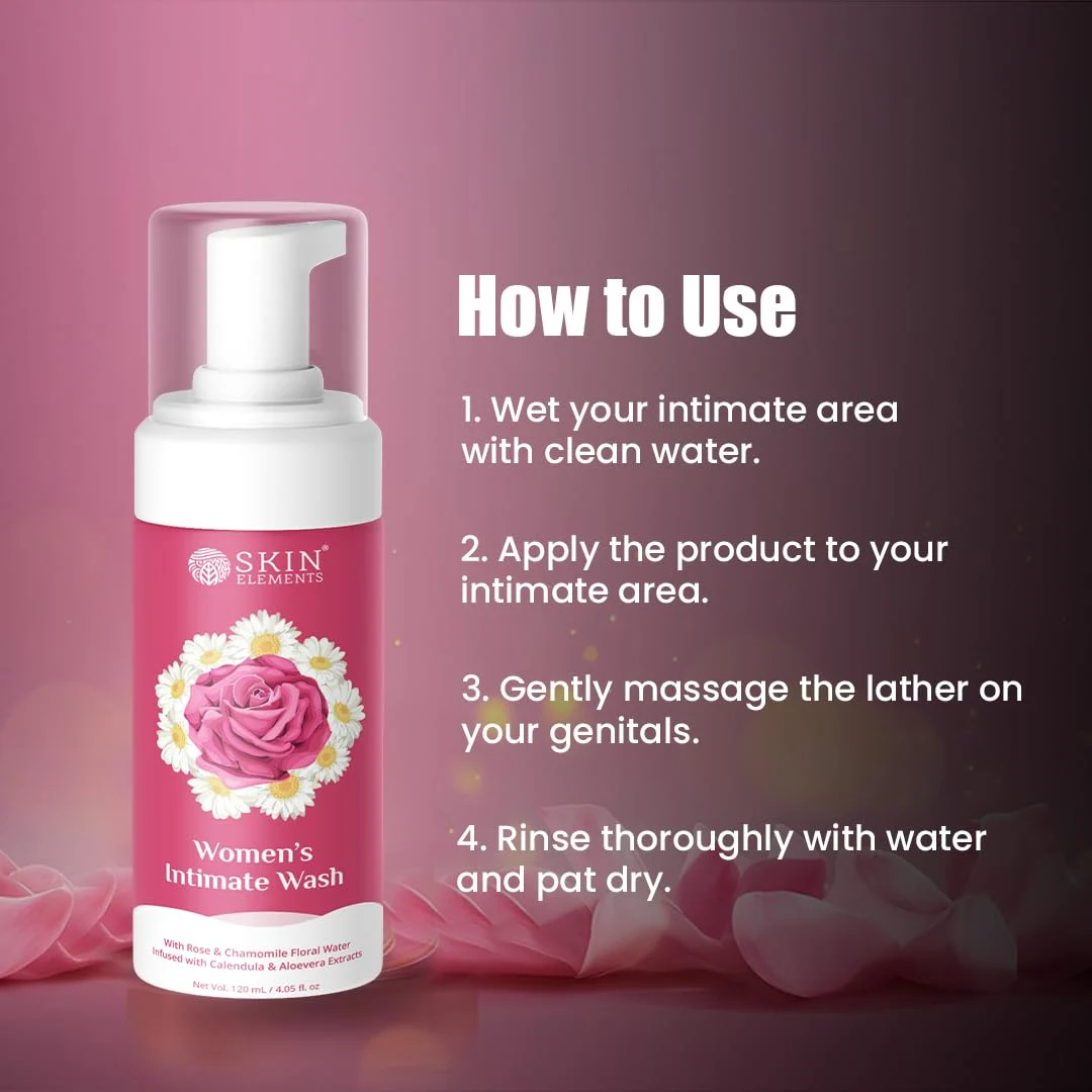 Intimate Wash for Women - Rose & Chamomile - Image 6
