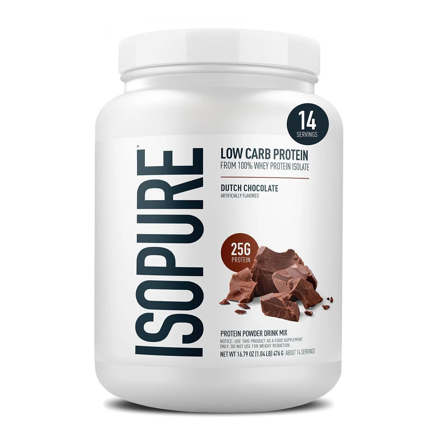 Isopure Whey Protein Isolate, Vitamin C & Zinc, Zero Carb - Image 4