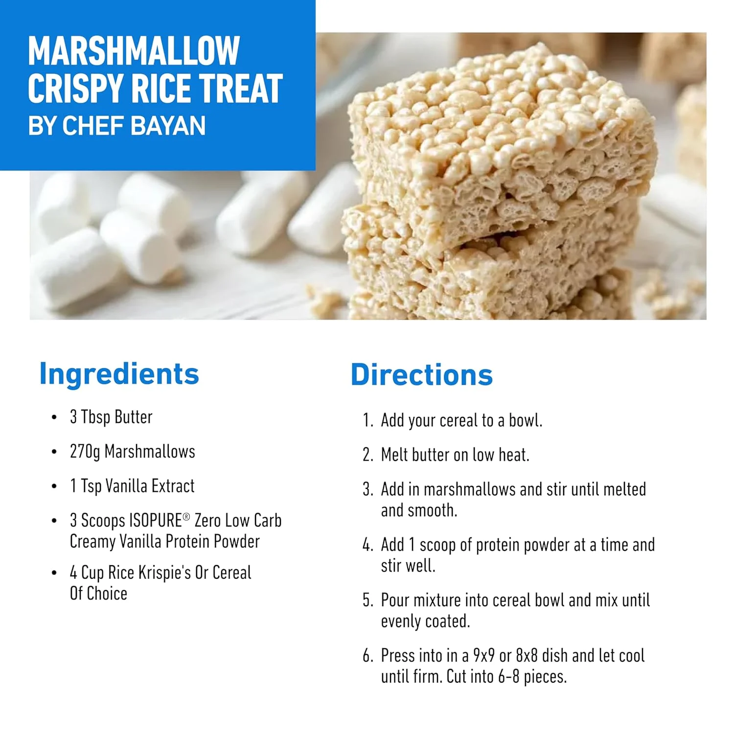 Isopure Zero Carb Whey Protein - Creamy Vanilla - Image 6