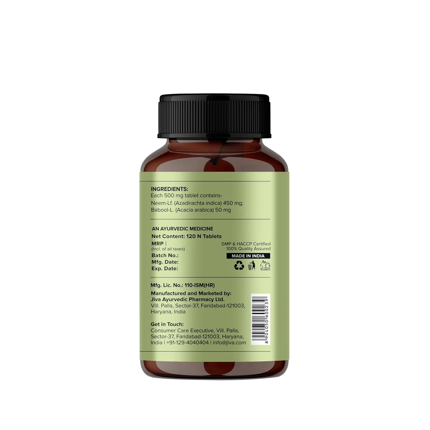 Jiva Neem Tablets | Blood Purifier & Skin Wellness - Image 4