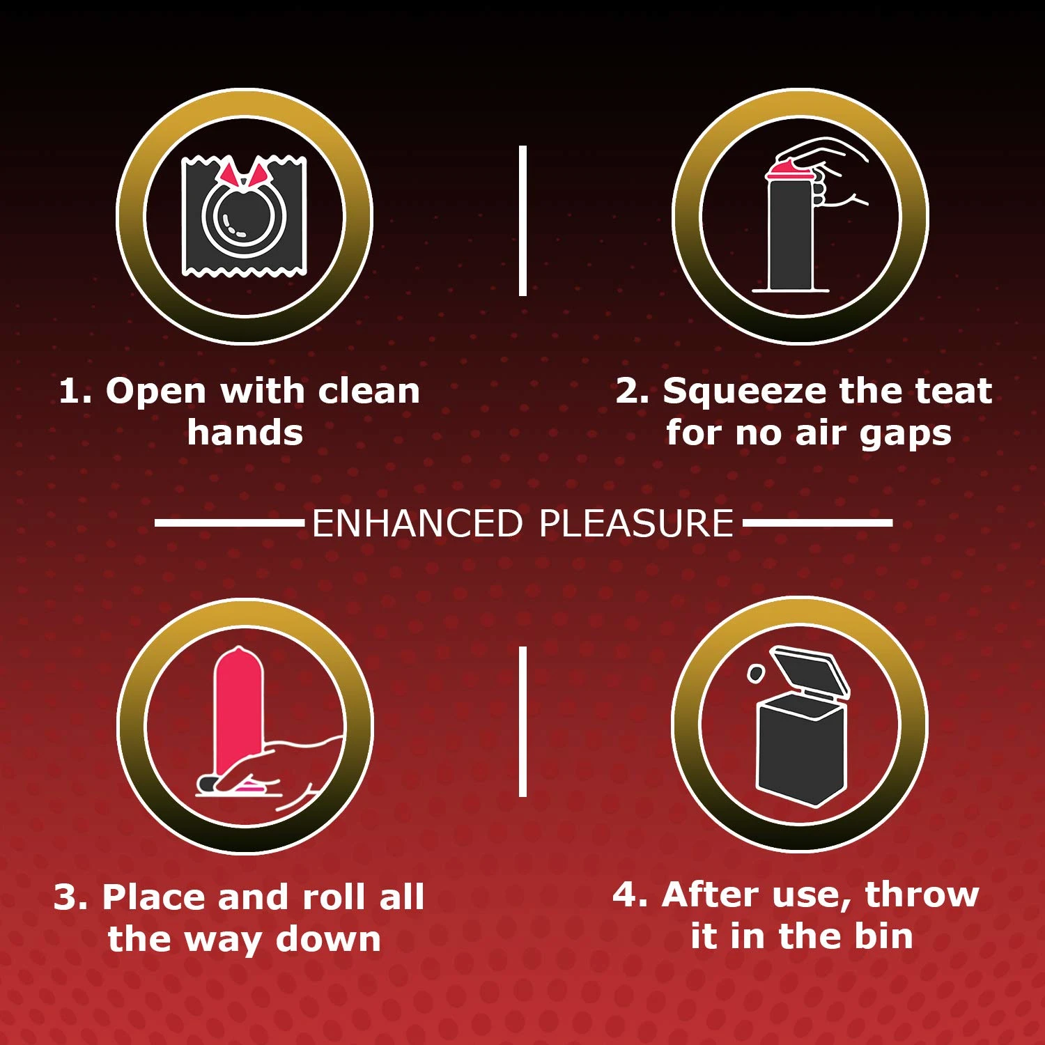 Kama Sutra Condom Intense - Ribbed & Dotted - Image 5