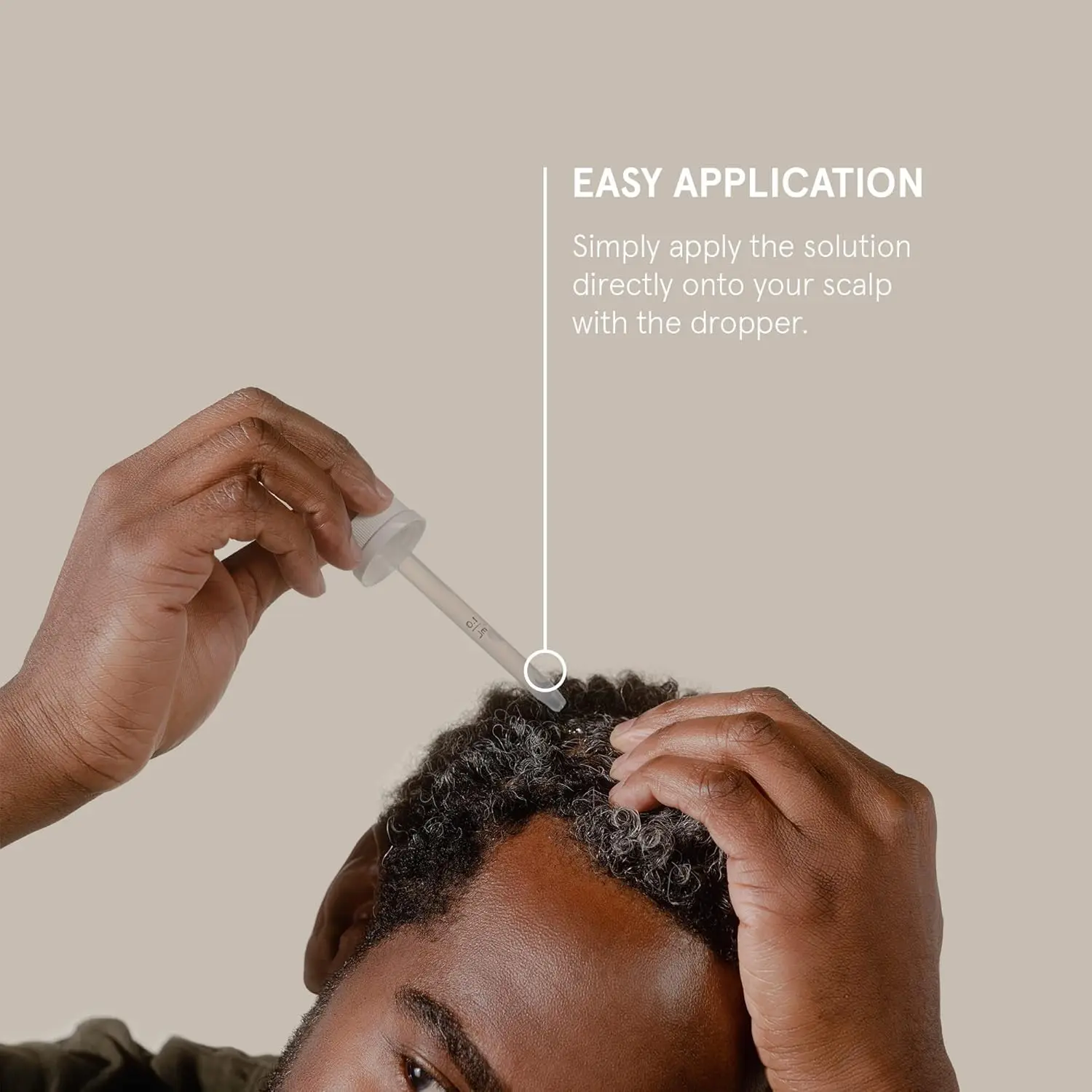 Keeps 5% minoxidil hair growth serum supports hair regrowth for men experiencing thinning hair and hair loss, especially at the crown.