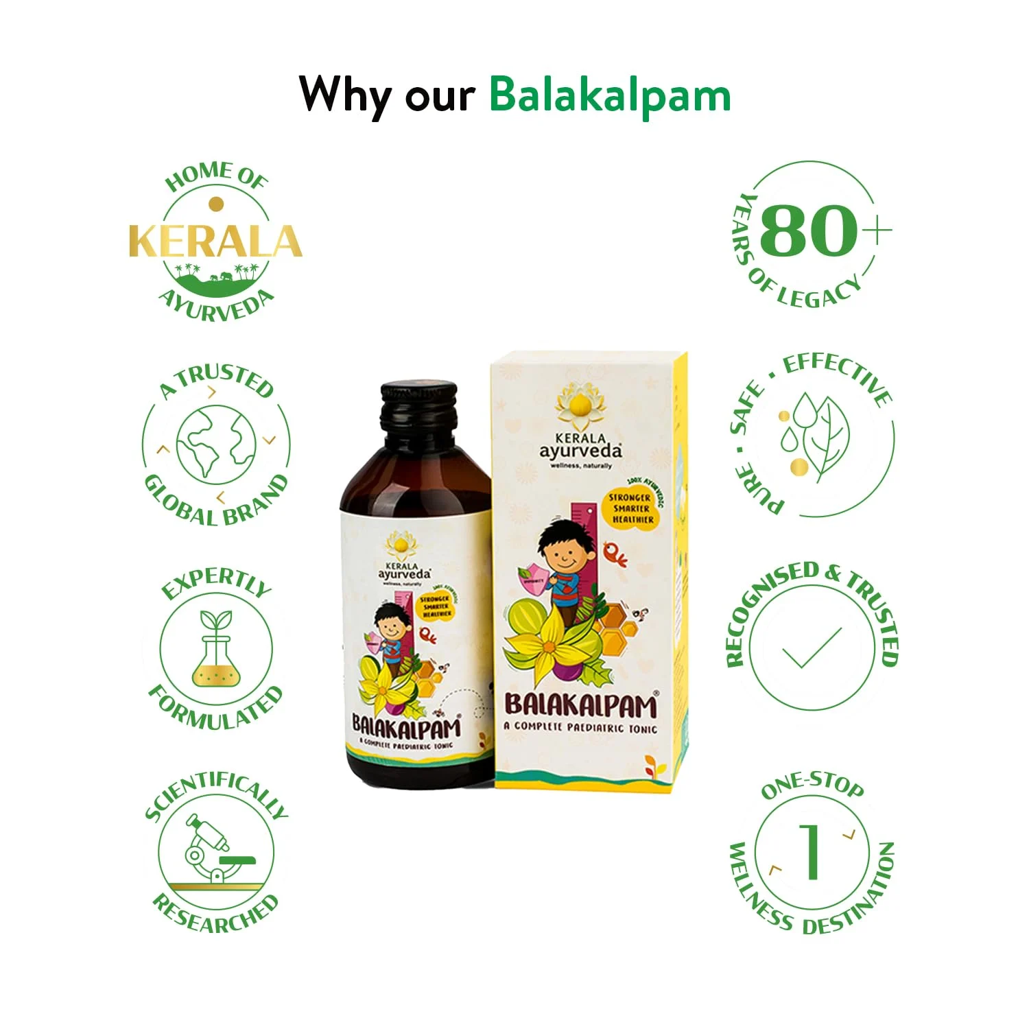 Kerala Ayurveda Balakalpam - Child Tonic, Pack of 2 - Image 5