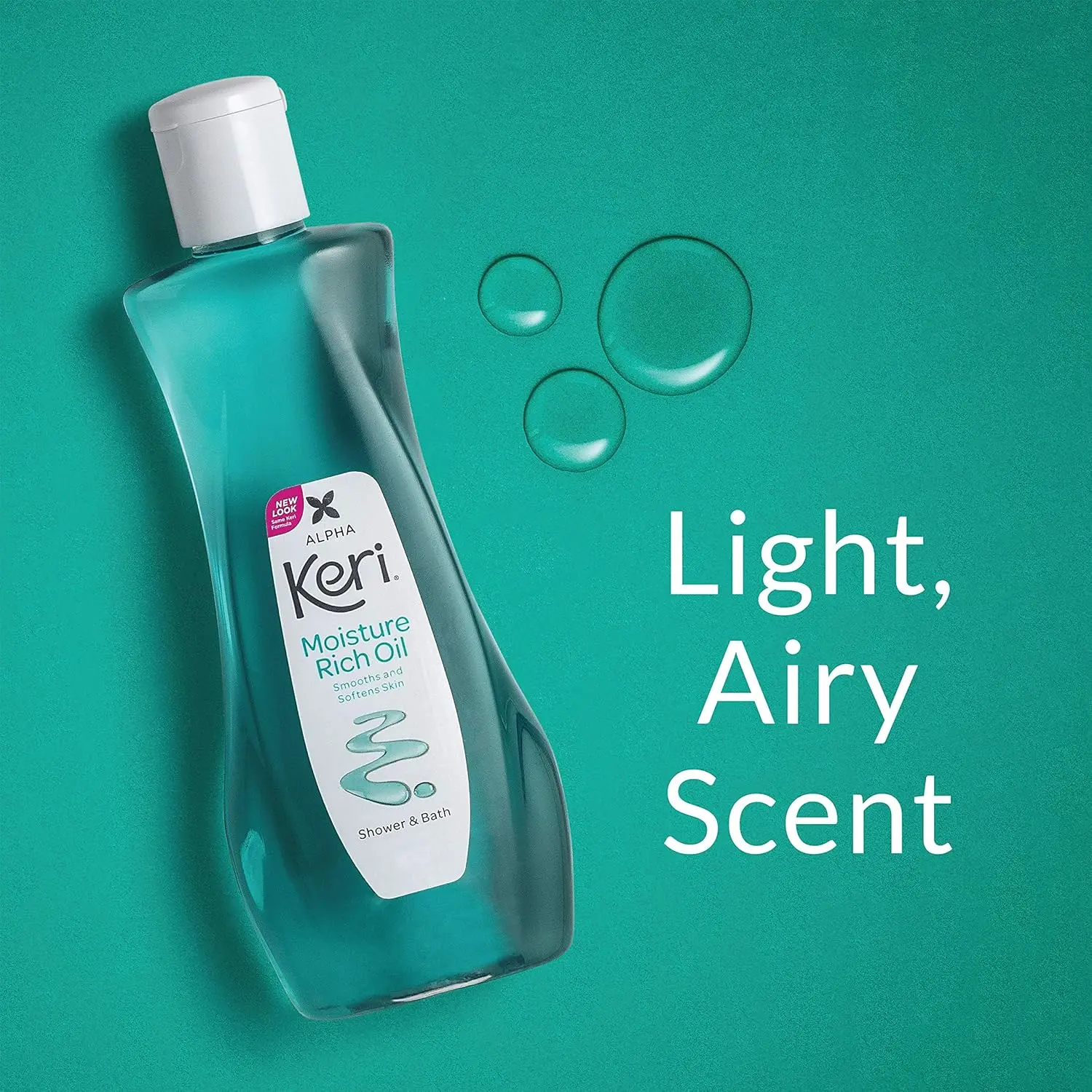 Keri Moisture Rich Bath Oil - Dry Skin Relief - Image 4