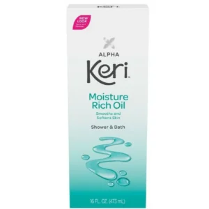 Keri Shower & Bath Oil - Moisturizing Lanolin - 2 Pack