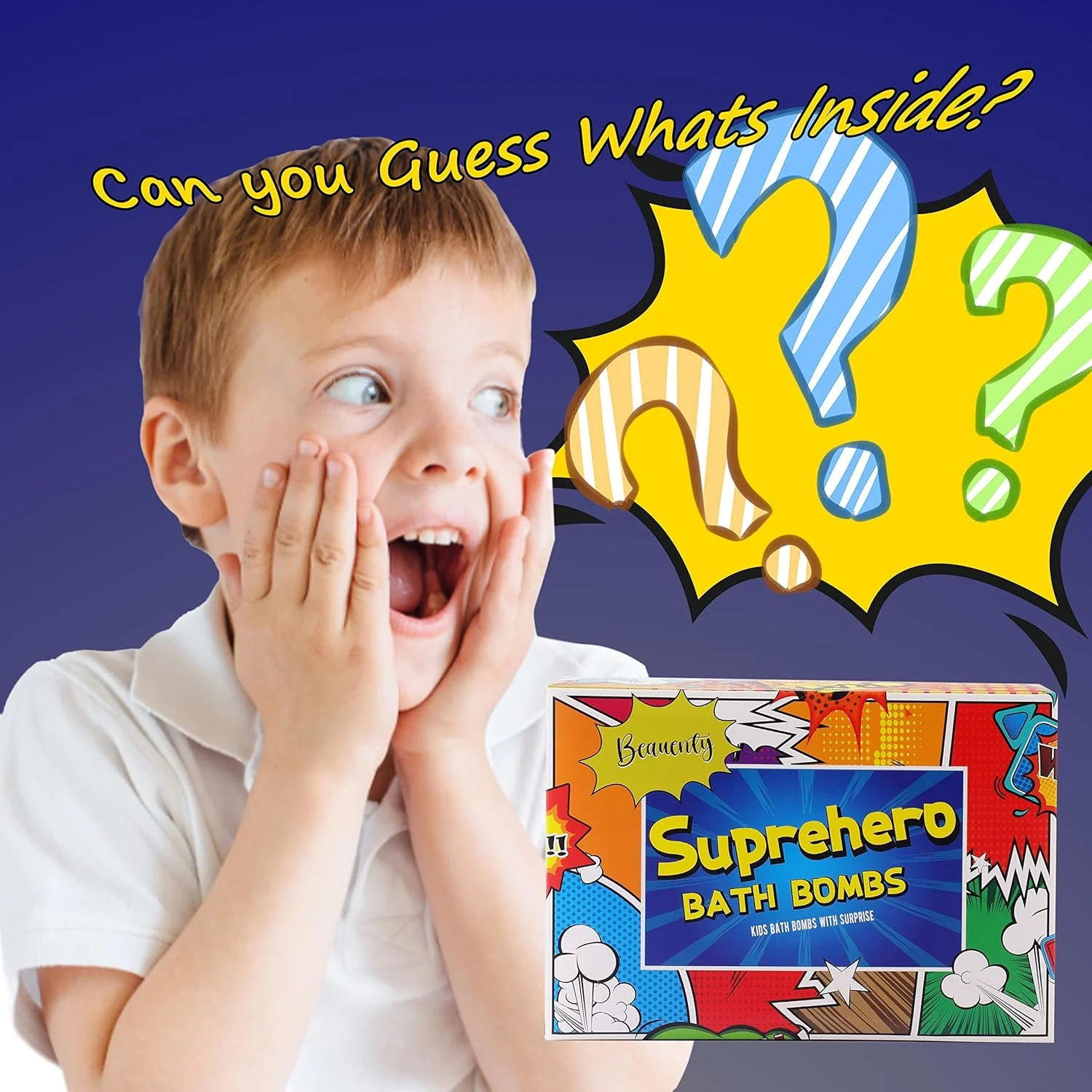 Kids Bath Bombs, 24 Pack with Surprise Toys - Image 4