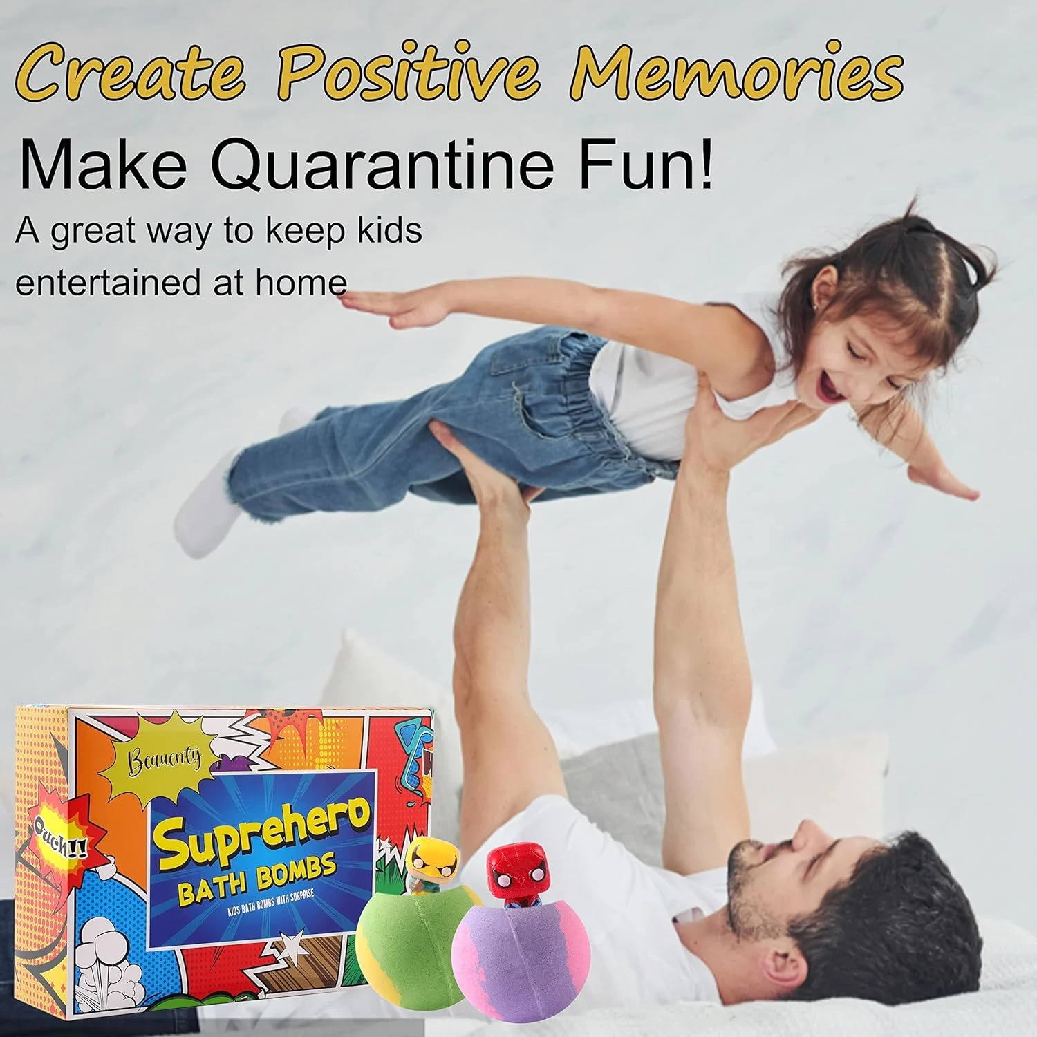 Kids Bath Bombs with Toys Inside, 15 Pack - Image 6