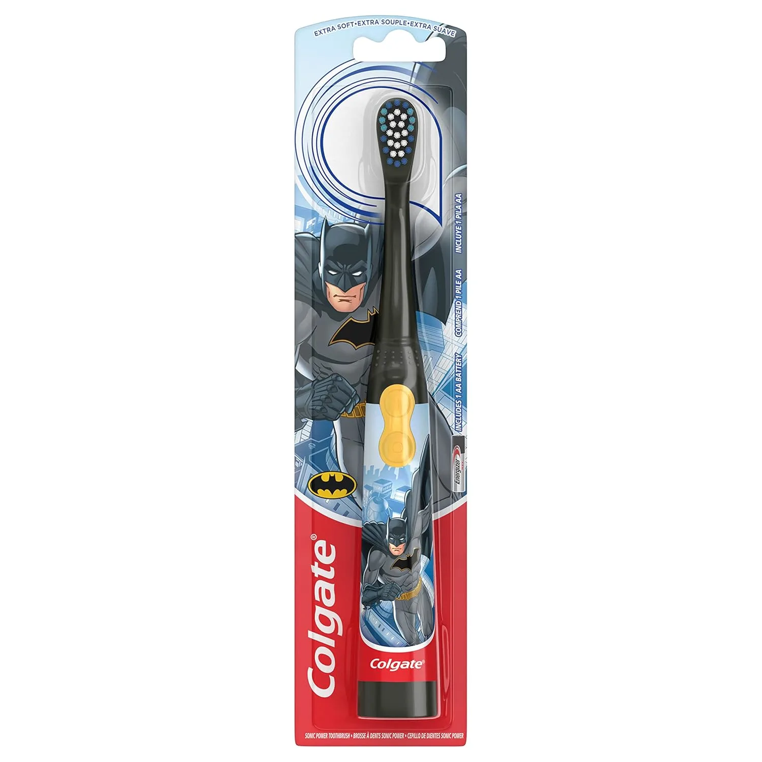 Kids Battery Toothbrush Batman Extra Soft