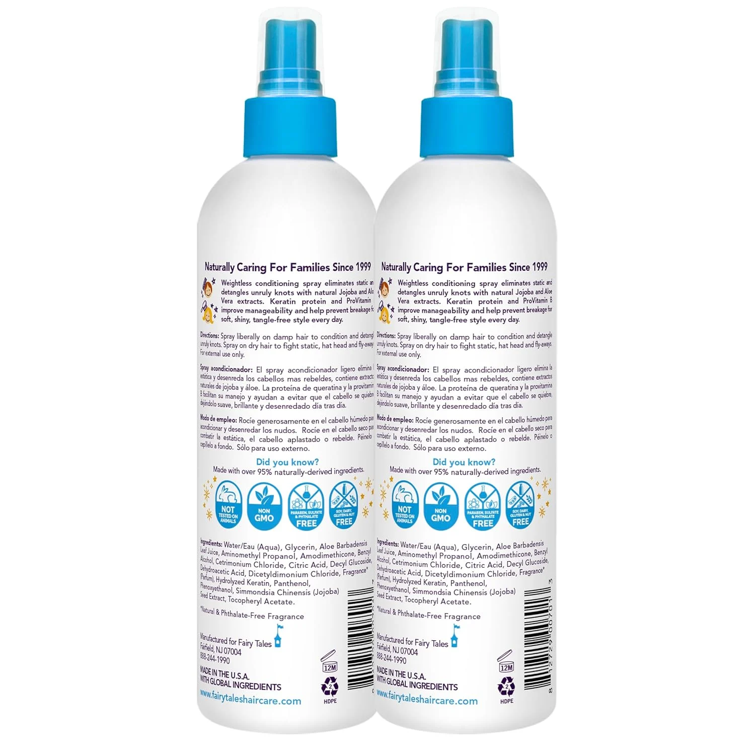 Kids Detangler Spray - Fairy Tales Tangle Tamer - Image 2