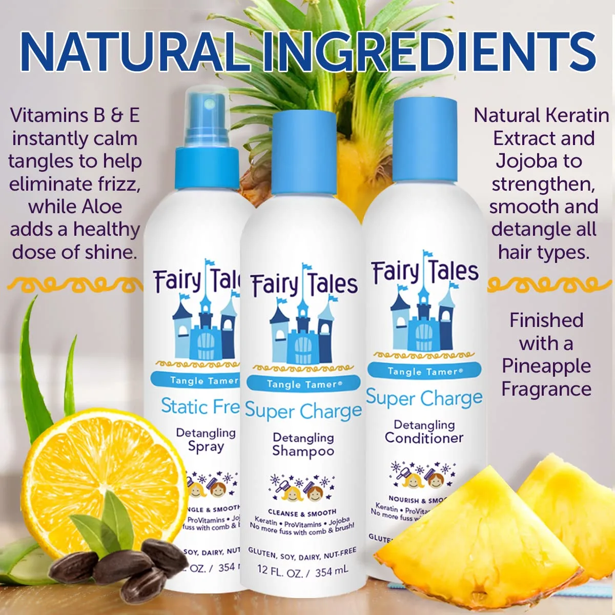 Kids Detangler Spray - Fairy Tales Tangle Tamer - Image 7