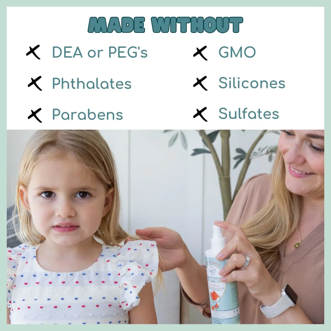 Kids Detangler Spray - Natural Hair Detangler & Conditioner - Image 5
