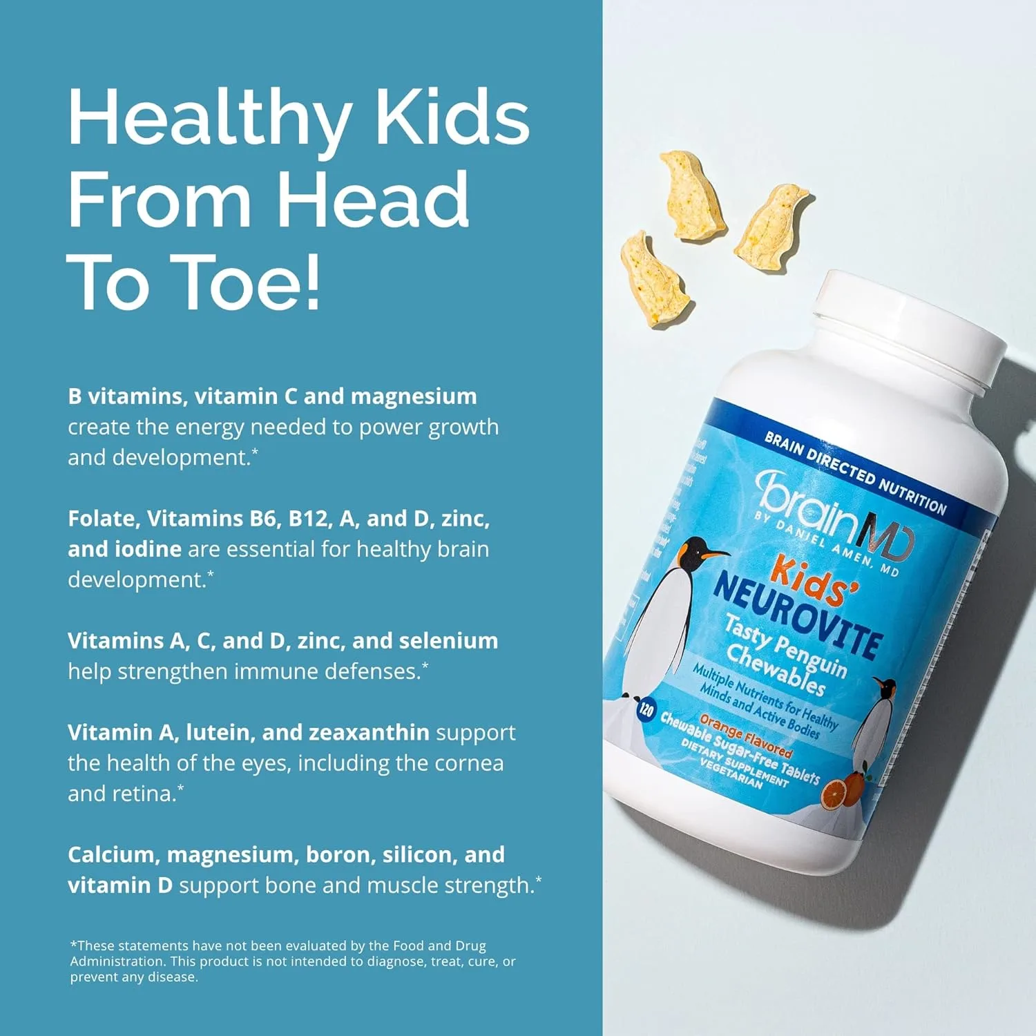 Kids Multivitamin Chewables - Brain Health & Growth - Image 6