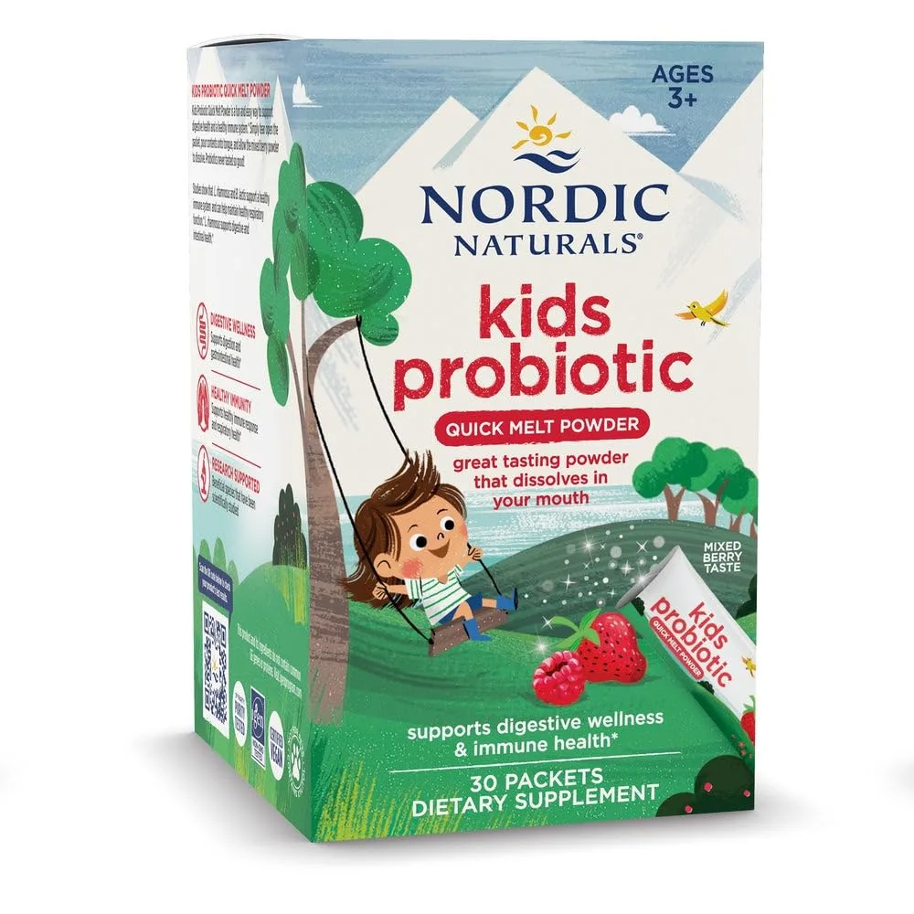 Nordic Naturals Kids Probiotic Pixies - Berry