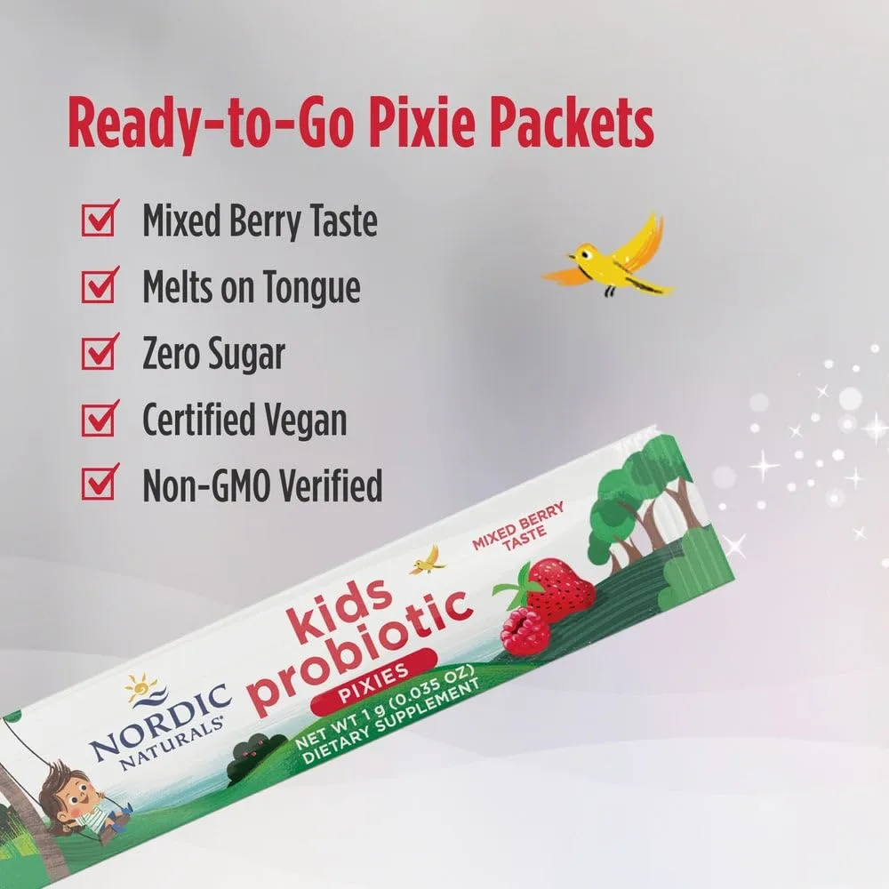 Nordic Naturals Kids Probiotic Pixies - Berry - Image 6