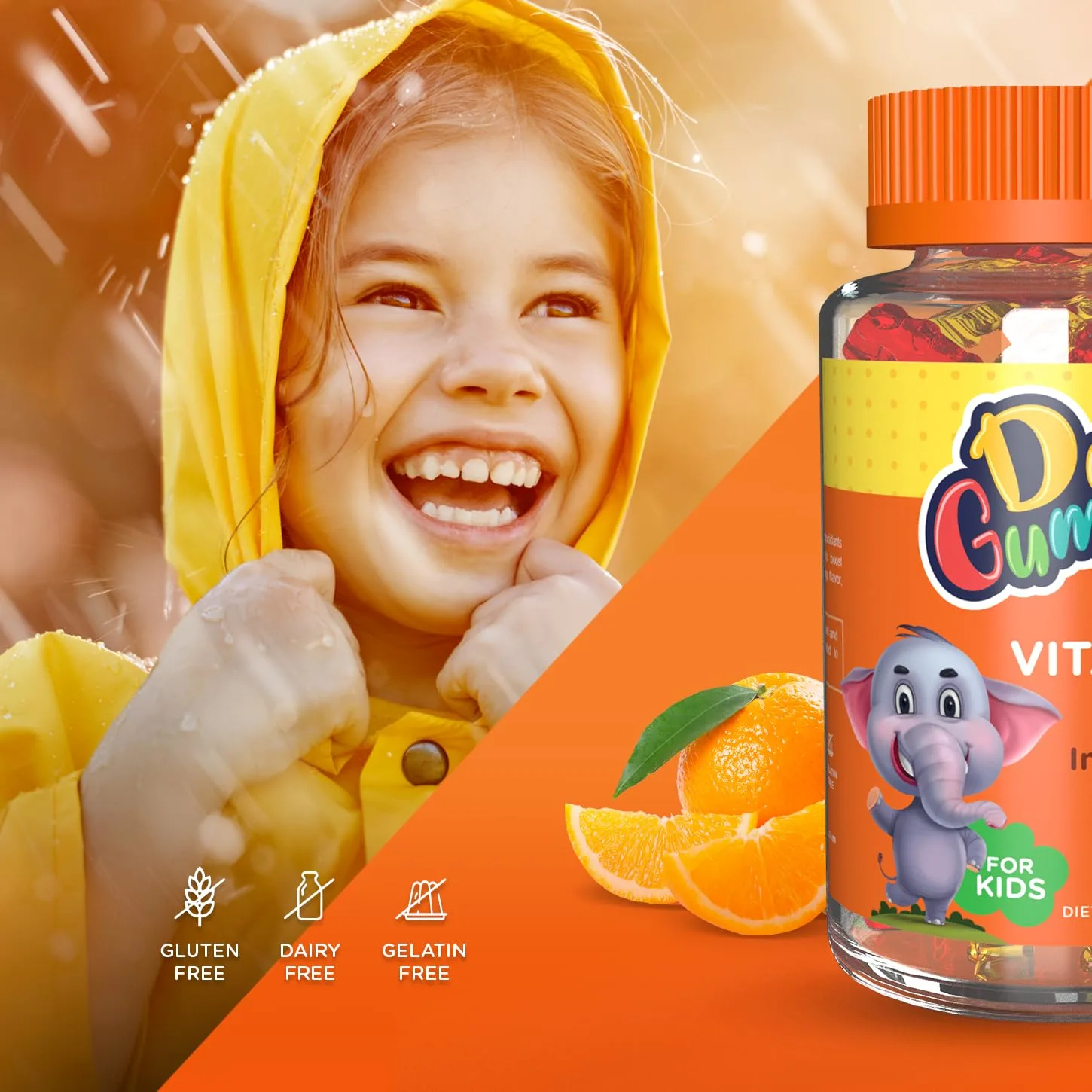 Kids Vitamin C Gummies - Immune Support & Vegan - Image 5