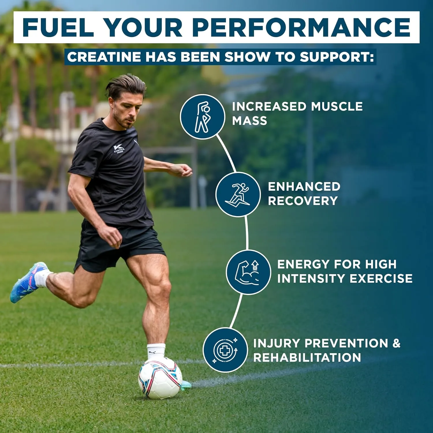 Kinetica Creatine Monohydrate - Unflavoured, Vegan - Image 4