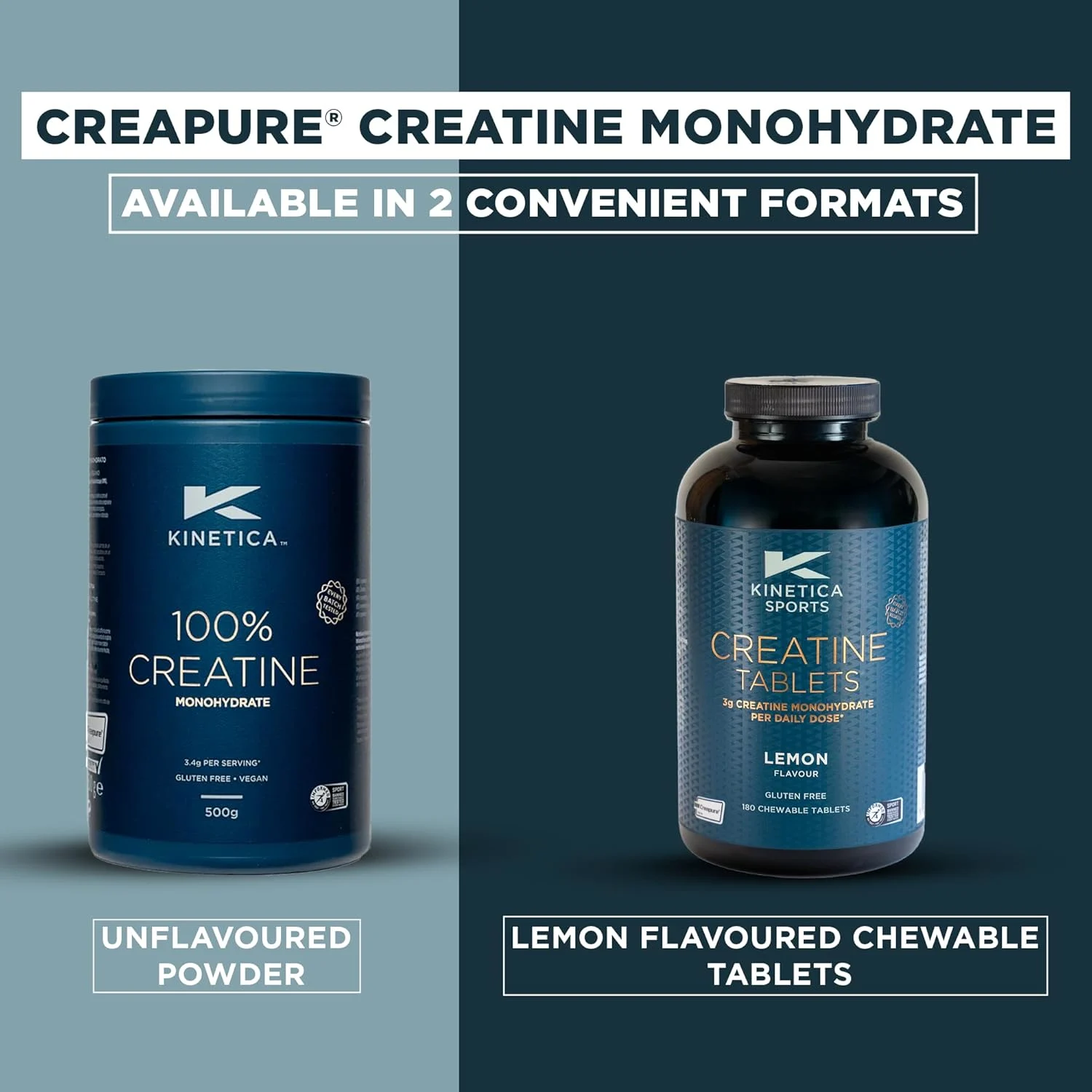 Kinetica Creatine Monohydrate - Unflavoured, Vegan - Image 7
