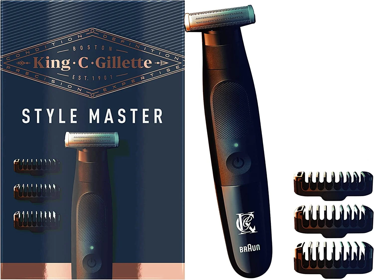 King C Gillette Style Master Cordless Beard Trimmer