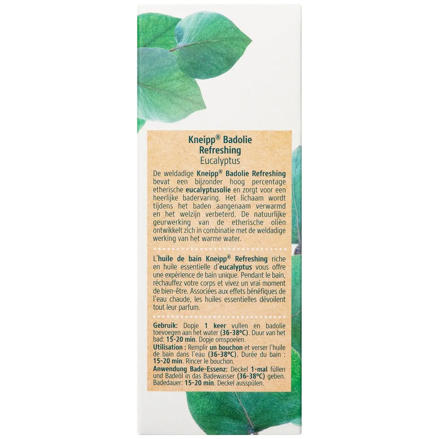 Kneipp Eucalyptus Bath Oil - Refreshing & Invigorating - Image 4