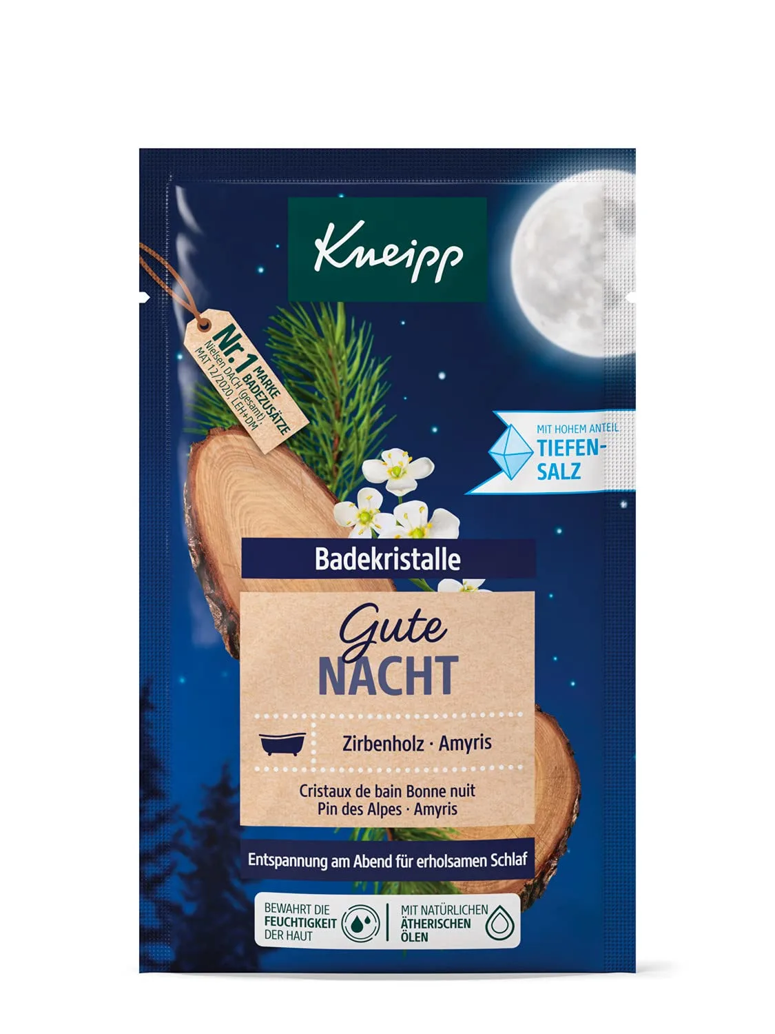 Kneipp Good Night Bath Crystals - Sleep & Relaxation