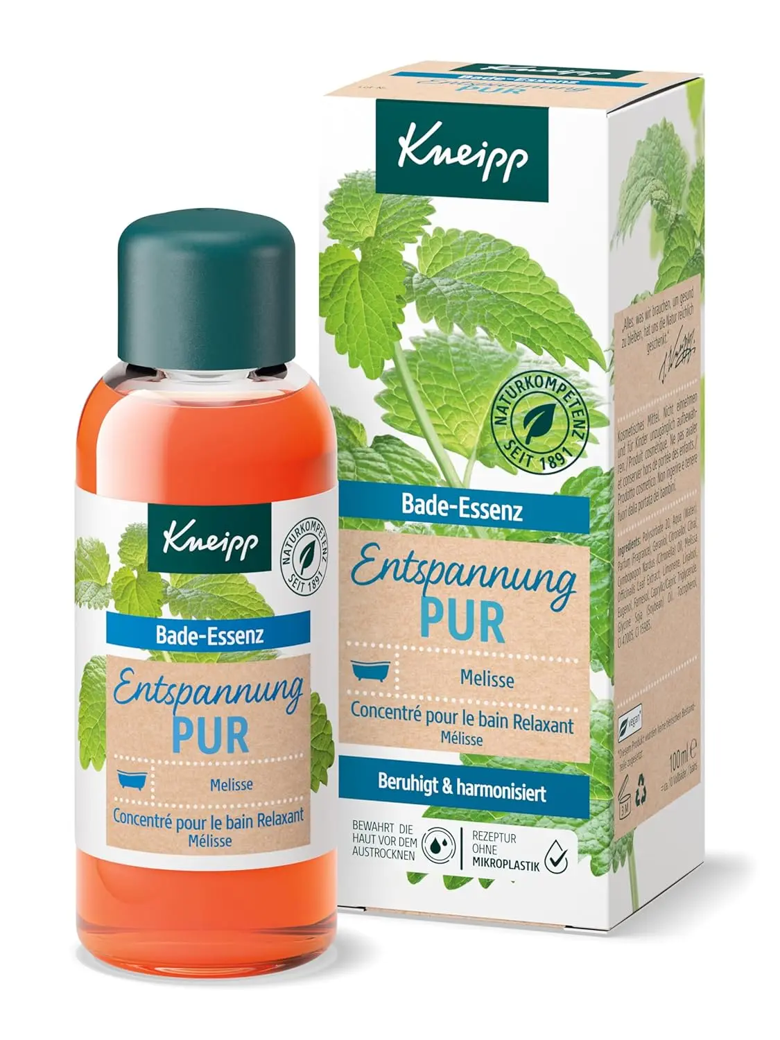 Kneipp Pure Relaxation Bath Essence - 100 ml
