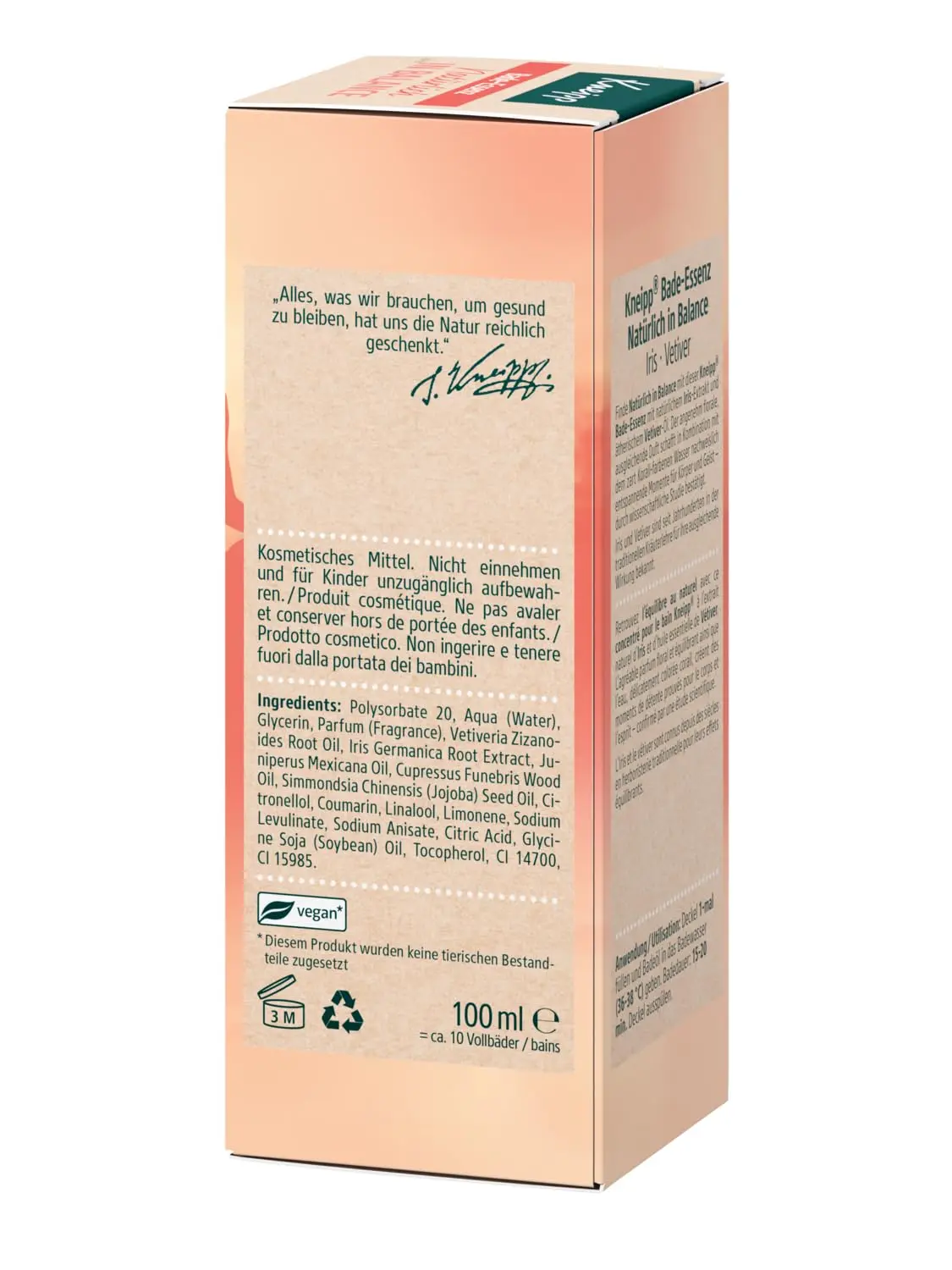 Kneipp Rhodiola Rosea Bath Oil - Natural Balance - Image 5