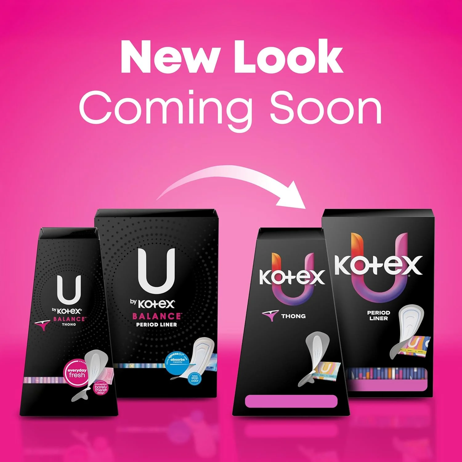 U by Kotex Barely There Liners - 100 Count - Image 2