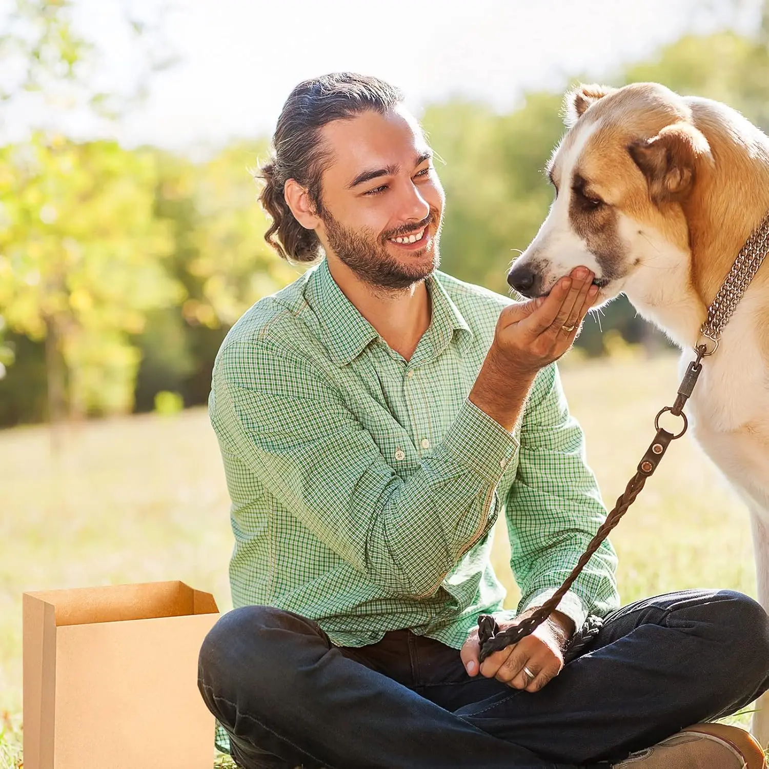These brown kraft sanitary napkin disposal bags with waxed coating offer reliable, leak-proof protection for feminine hygiene products in restrooms and personal dispensers.