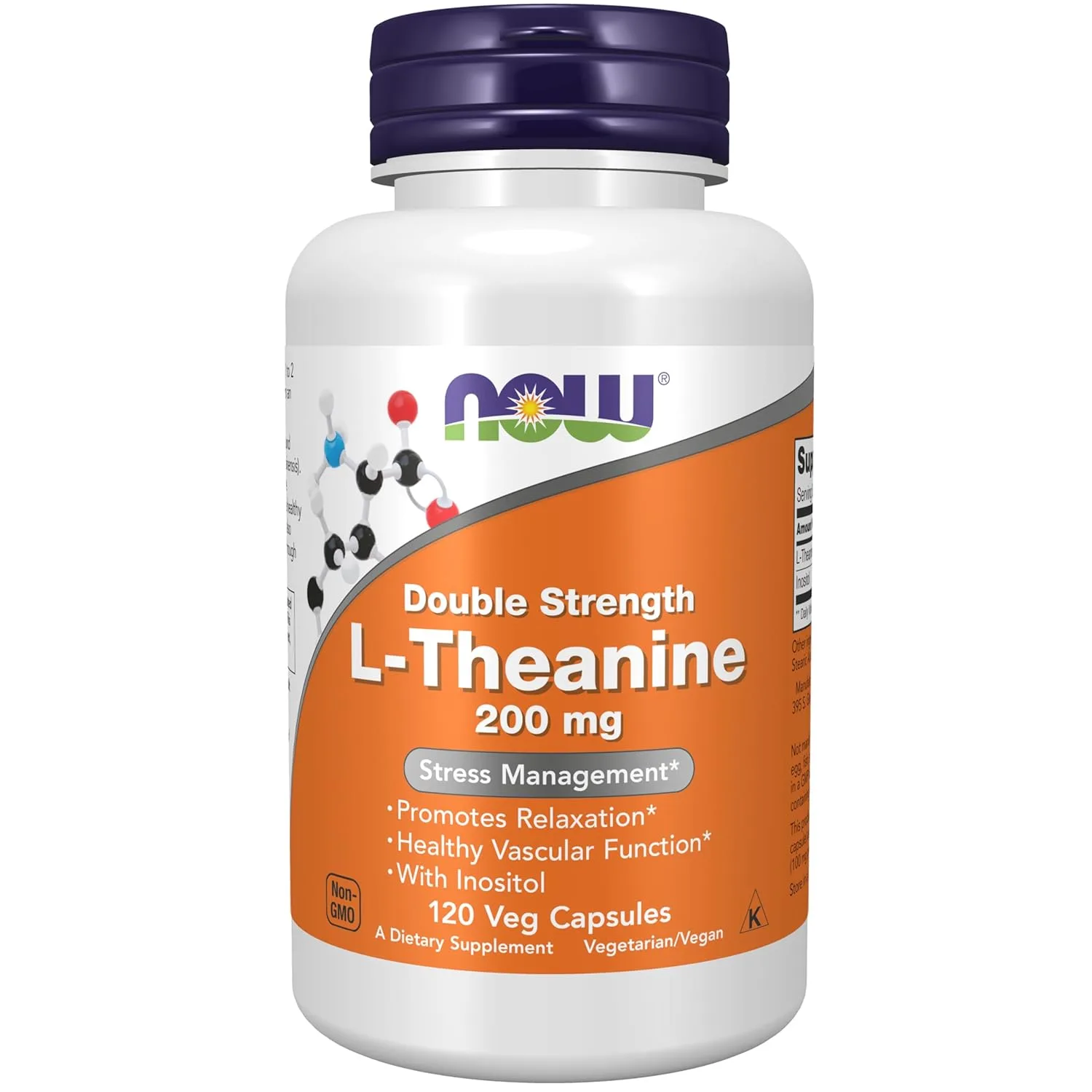 L-Theanine 200mg with Inositol - Stress & Relaxation