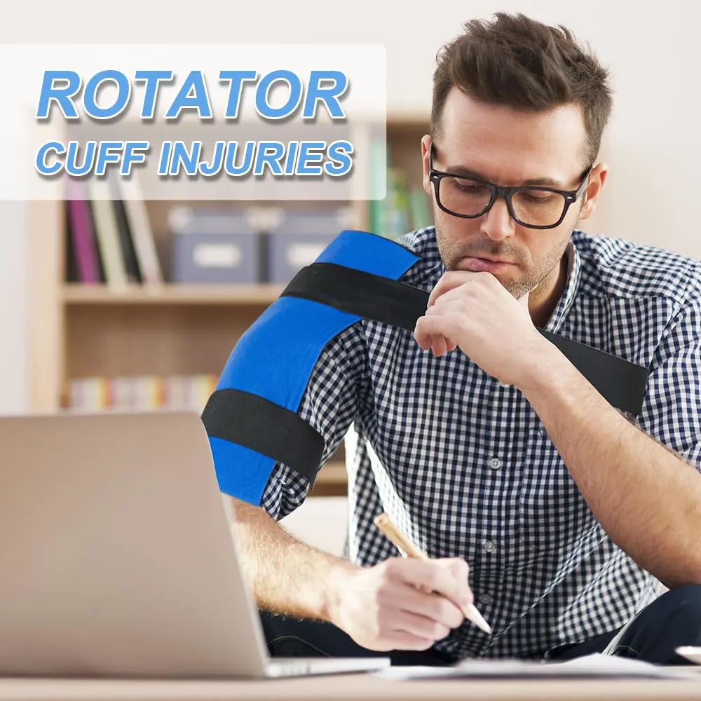 Large Ice Pack for Shoulder Back Hip - Hot Cold Compress - Image 3