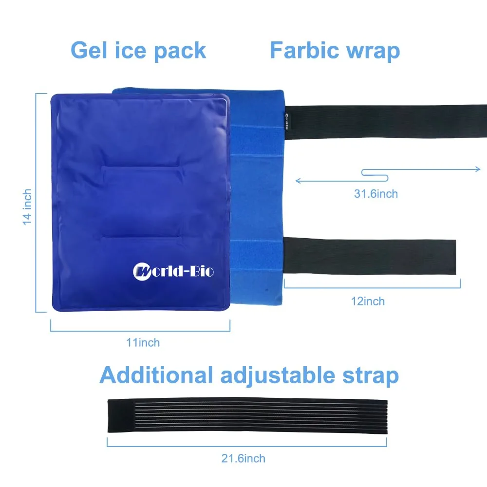 Large Ice Pack for Shoulder Back Hip - Hot Cold Compress - Image 4