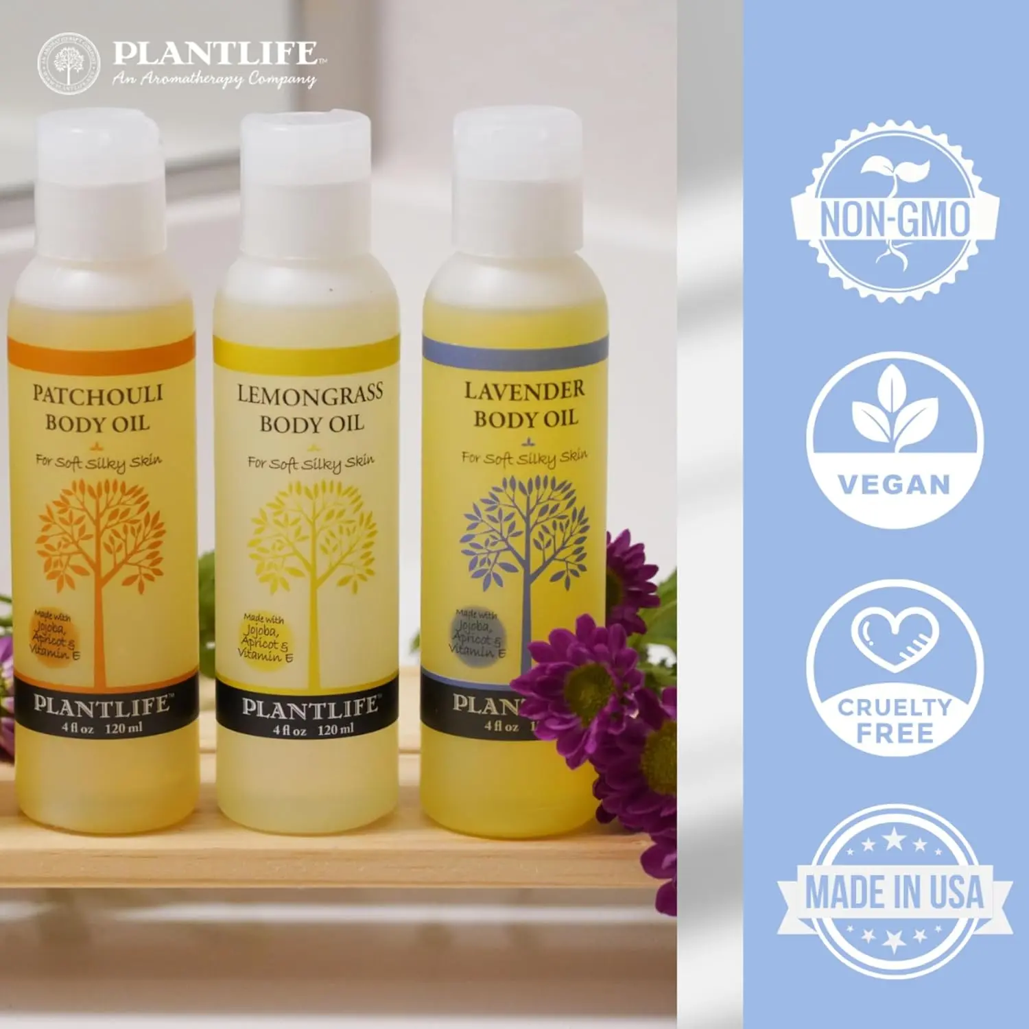 Lemongrass Body Oil - Plantlife Bath & Body Oil - Image 3