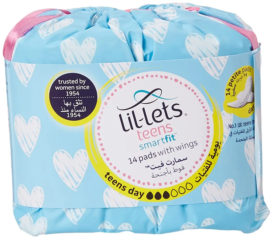 Lil-Lets teens liners are small and discreet panty liners designed for a growing body, providing comfortable and reliable everyday protection.