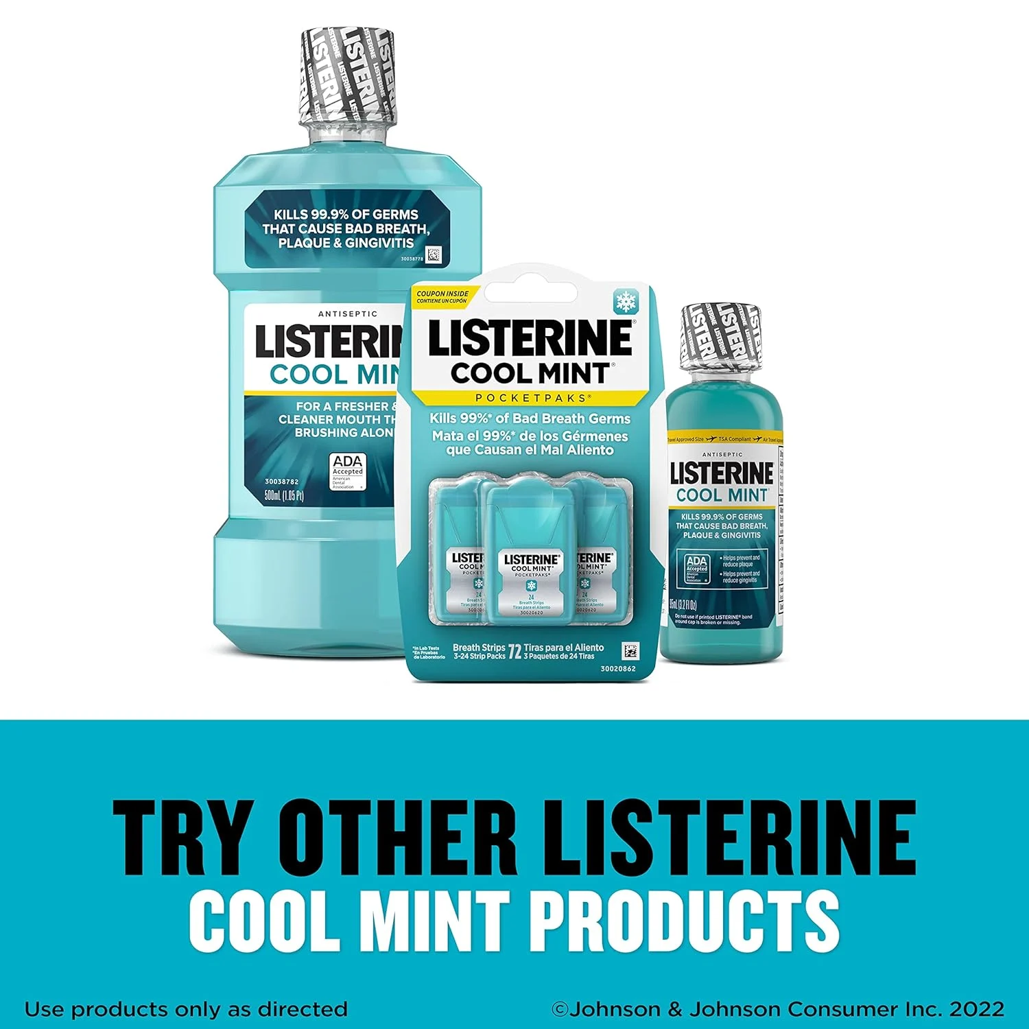 Listerine Cool Mint Breath Strips - 3 Pack - Image 5