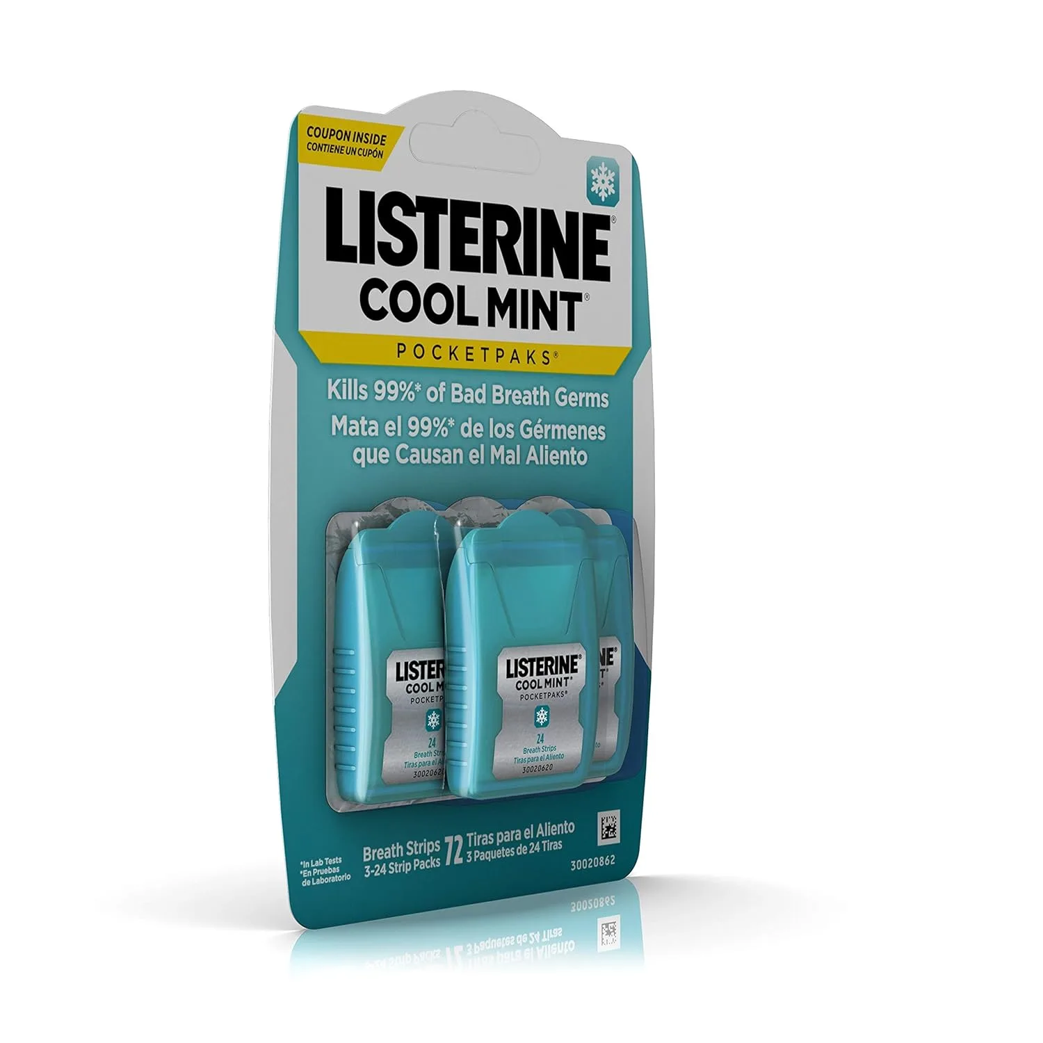 Listerine Cool Mint Breath Strips - Kills Bad Breath - Image 5
