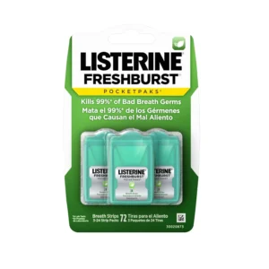 Listerine Freshburst Breath Strips - 3 x 24 Strips
