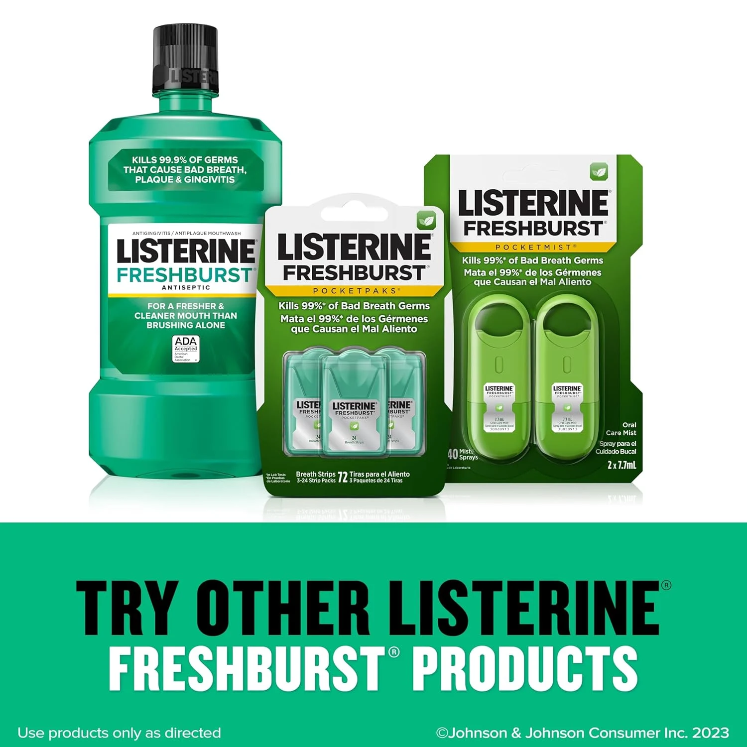 Listerine Freshburst Breath Strips - 24 Strips - Image 6