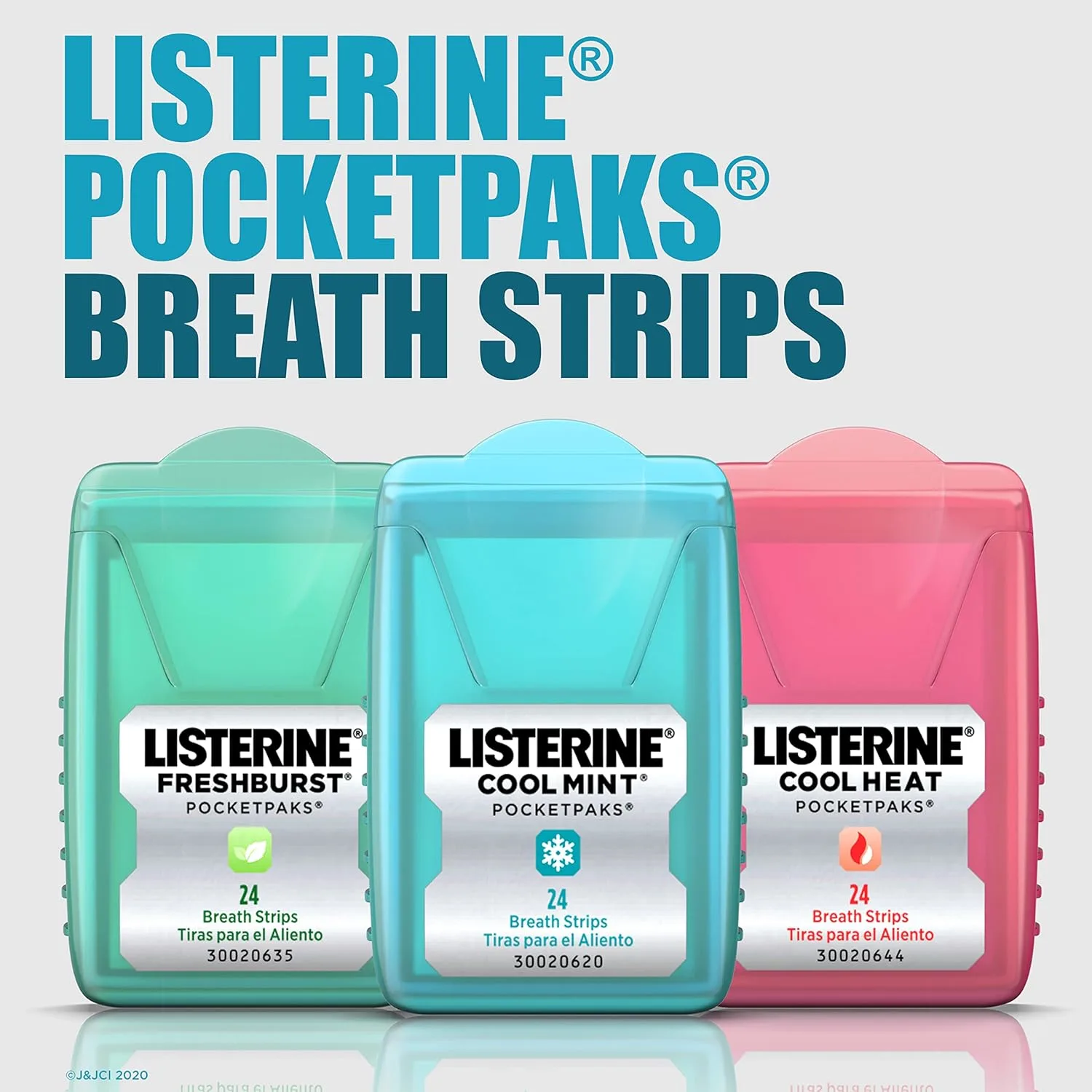 Listerine Freshburst Breath Strips, Kills Germs, 3-Pack - Image 4