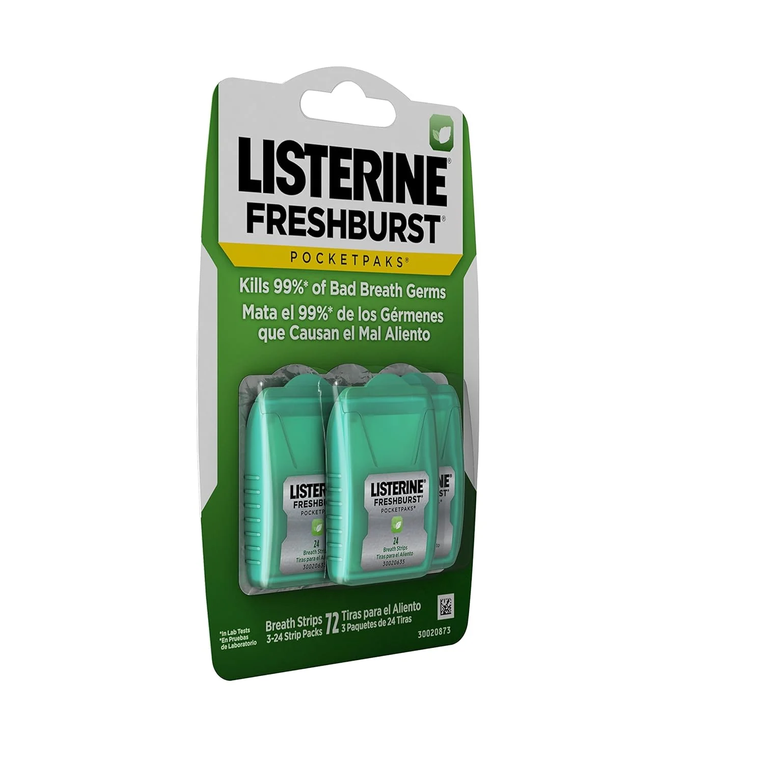 Listerine Freshburst Breath Strips, Kills Germs, 3-Pack - Image 6