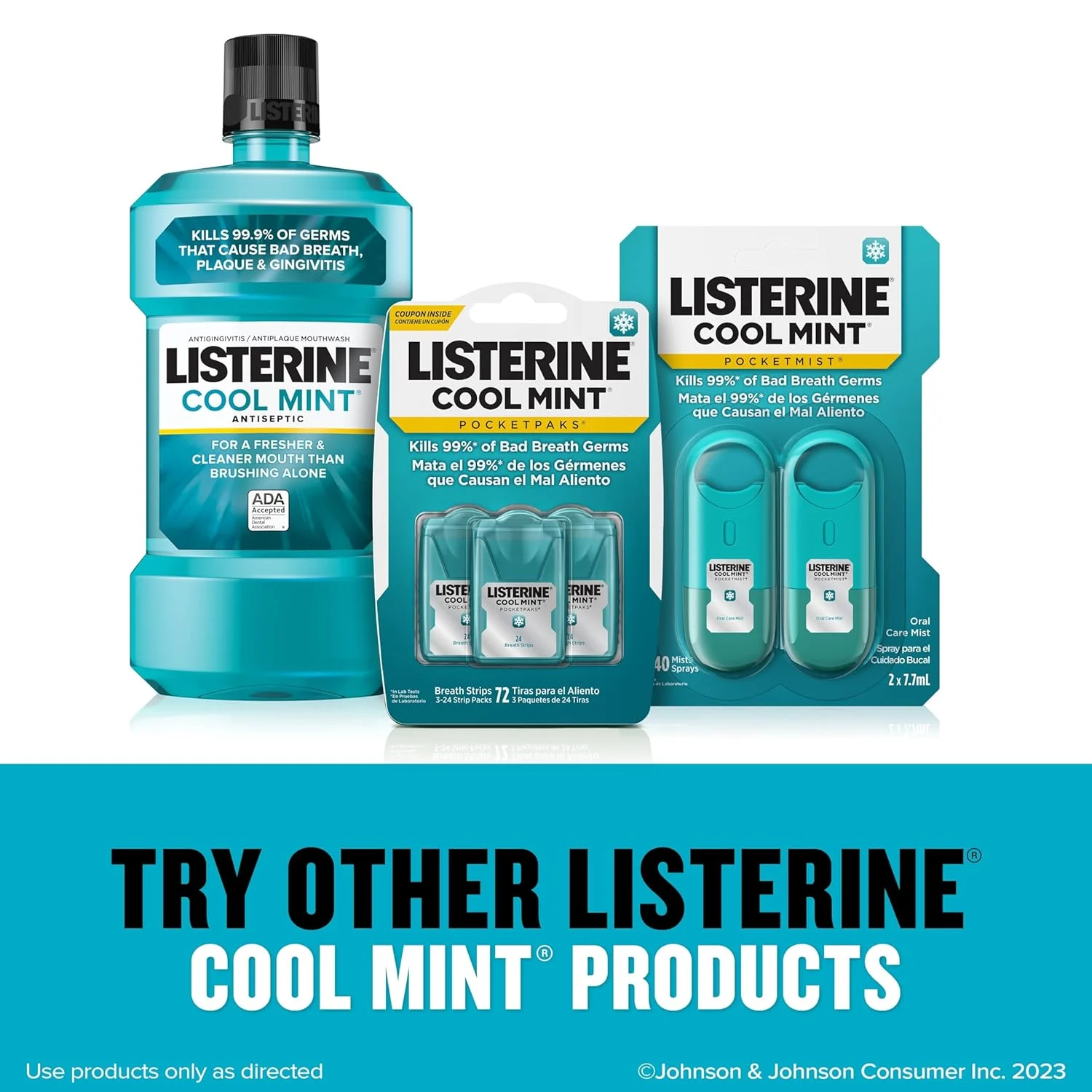 Listerine Pocketmist Cool Mint - Breath Freshener 2 Count - Image 6