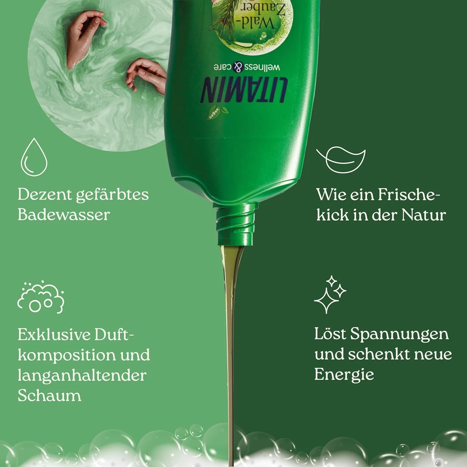 Litamin Forest Bath - Relaxing Bubble Bath - Image 3